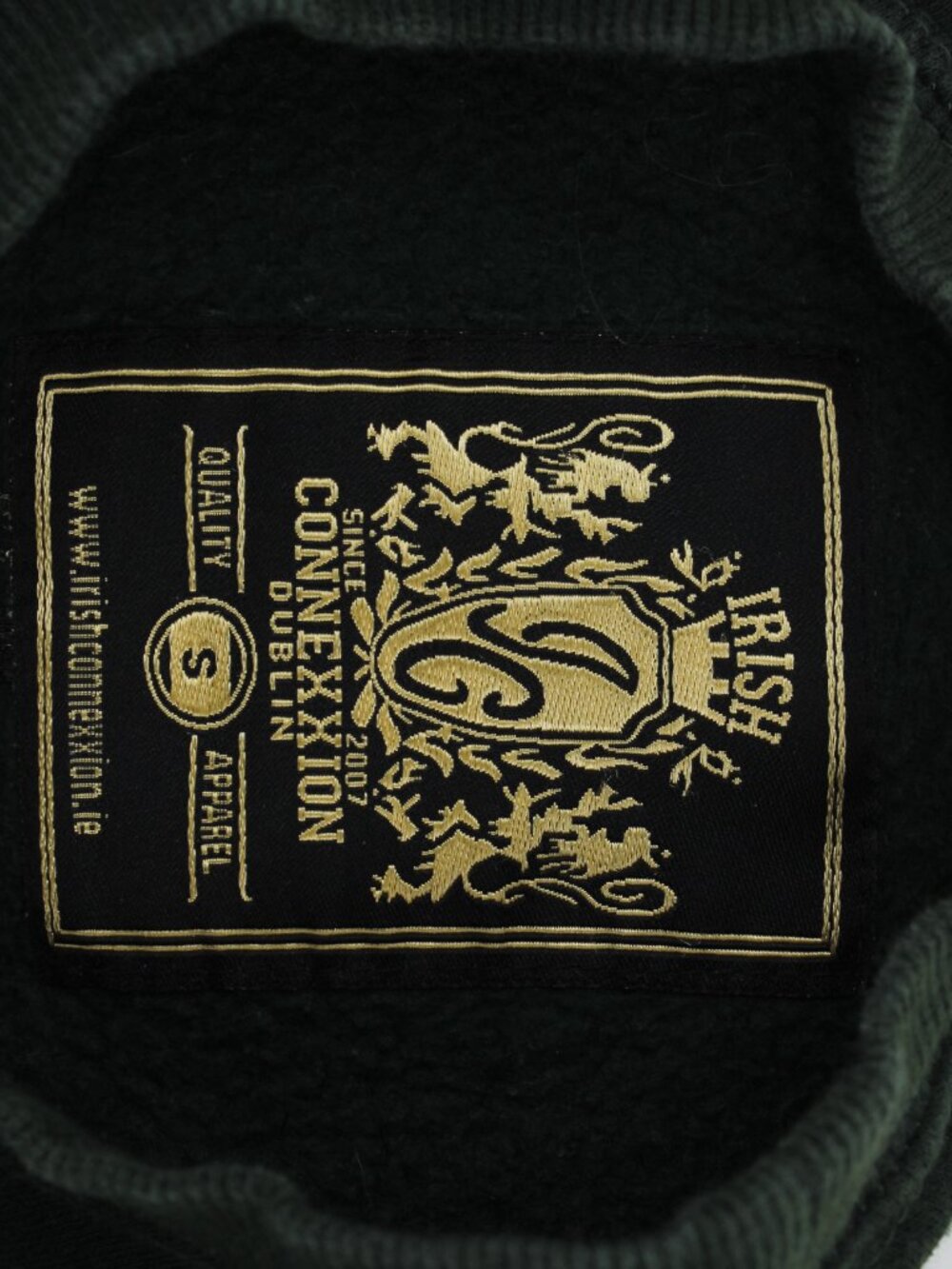 Irish Connexxion "Ireland Republic" Sweatshirt - Dark Green - Collegiate/Vintage - Picture 3 of 6
